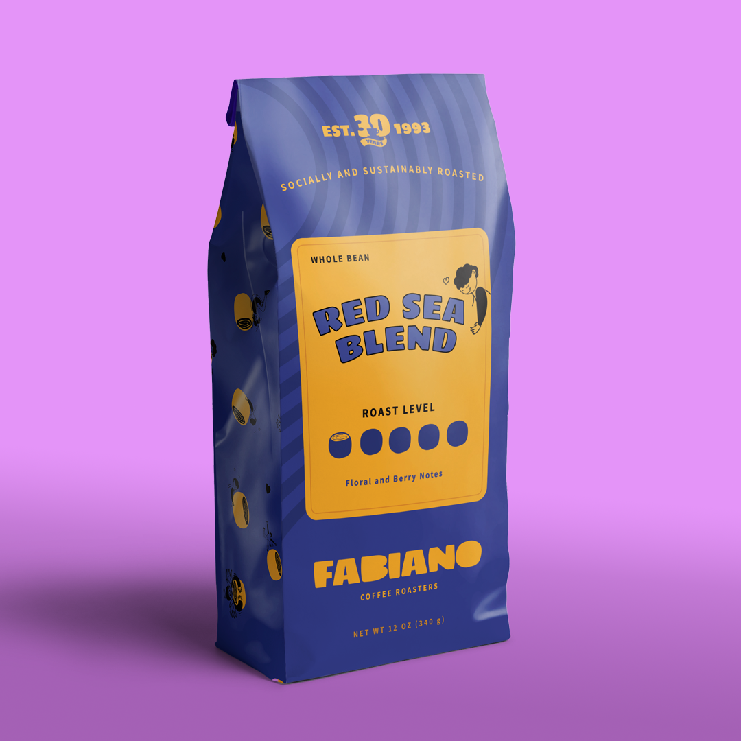 Red Sea Blend - Light Roast Blend Coffee Beans by Fabiano's Coffee Roasters